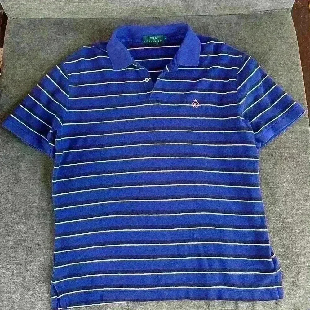 Ralph Lauren men's polo shirt casual beach golf short sleeve men's size L
